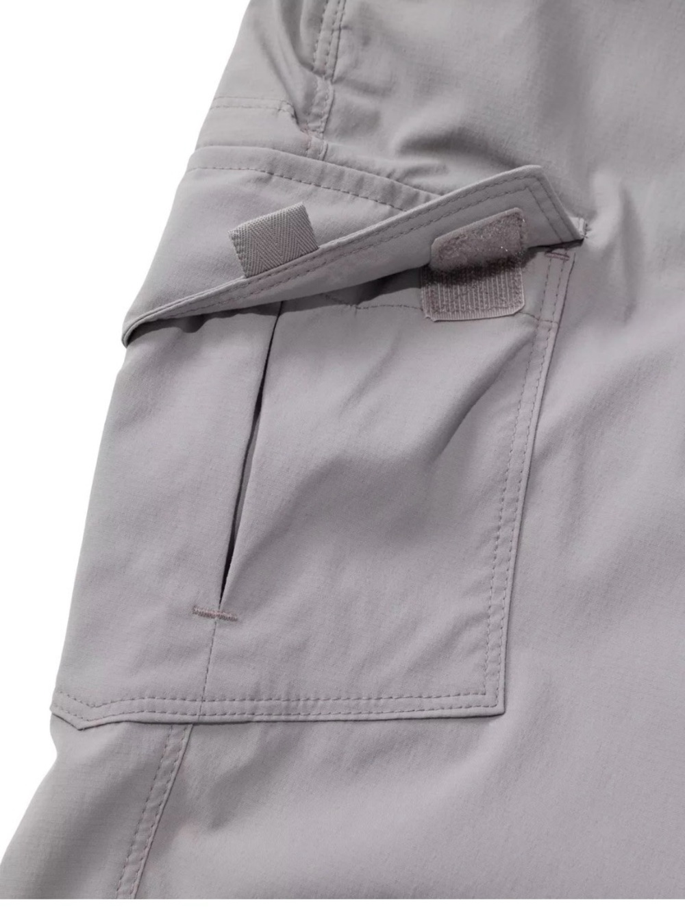 L.L. Bean Women’s Large Tropicwear Hiking Capri Pants Grey Lightweight New - Picture 5 of 11